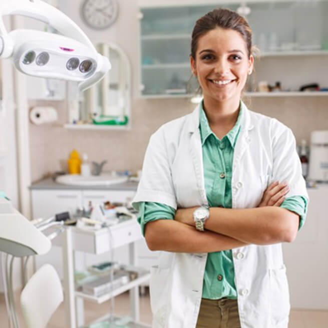 dentist smiles