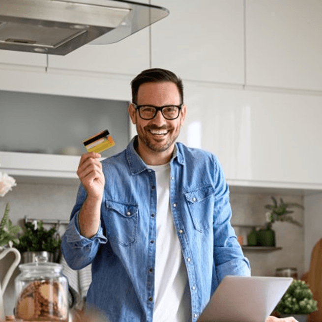 a man ready to pay the cost of veneers 