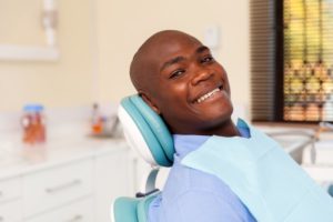 patient being a good candidate for dental implants