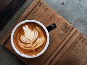 Cup of coffee.